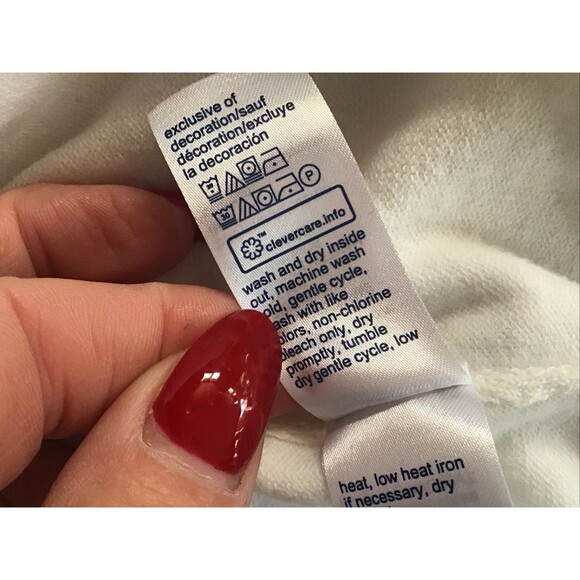 Tommy Hilfiger White Long Sleeve Sweater Men XXL Crew Neck Striped Nautical - Picture 10 of 10